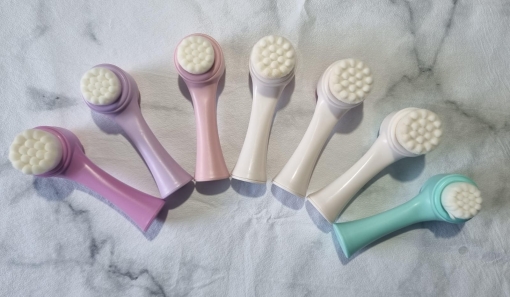 CEPILLO FACIAL DUO - EXFOLIANTE Y LIMPIADOR - Imagen 2