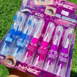 MASCARA TRANSPARENTE CON ACIDO HIALURÓNICO