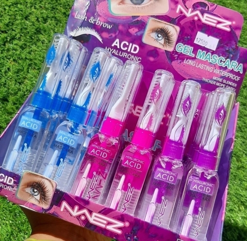 MASCARA TRANSPARENTE CON ACIDO HIALURÓNICO
