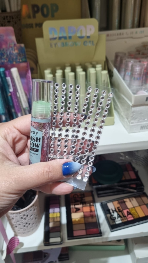 RIMEL DE COLOR - + DOS TIRAS DE STRASS - Imagen 2