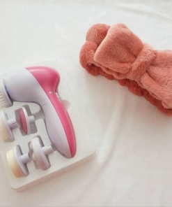 COMBO - VINCHA Y CEPILLO FACIAL 5 EN 1