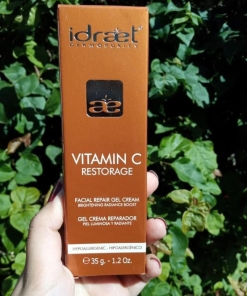 CREMA GEL REPARADOR- VITAMINA C CREAM-- IDRAET -TRAVEL EDITION