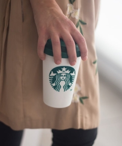 VASOS -VASO TERMICO STARBUCK - TAPA VERDE