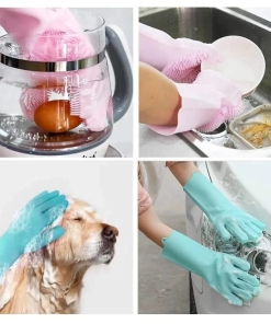 GUANTES DE SILICONA PARA LAVAR
