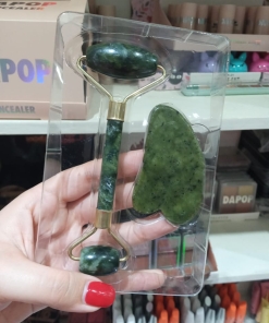 RODILLO DE JADE MÁS PIEDRA GUA SHA