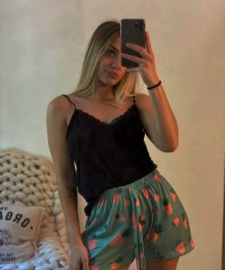 Alternative view of REMERA SUELTA - PIJAMAS CORTOS - PIJAMA- CACTUS CON PUNTILLA