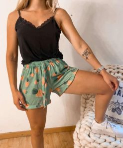 Alternative view of PIJAMAS CORTOS - PIJAMA- CACTUS CON PUNTILLA