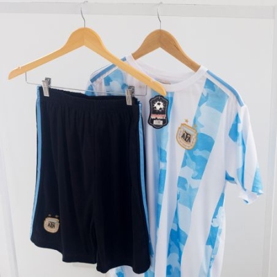 CONJUNTO CAMISETA + SHORT ARGENTINA - PROMO