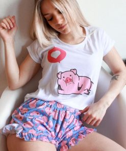 Alternative view of COMBO CHANCHITO- PIJAMAS CORTOS -PIJAMA + VASO + MEDIAS