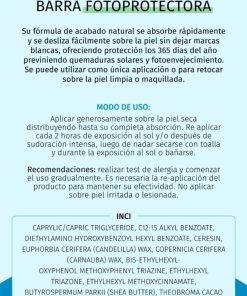 Alternative view of CAMUFLAJE UV BARRA - PROTECTOR SOLAR - BY DADATINA