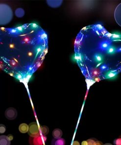 Alternative view of 2X1 - GLOBO CORAZON - CON LUZ LED