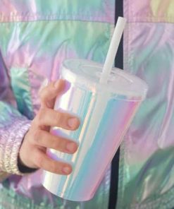 VASO HOLOGRAFICO TORNASOLADO