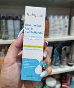 MASCARILLA FACIAL + EXFOLIANTE - ACIDO HIALURONICO- BY RUBY SKIN - RUBY ROSE