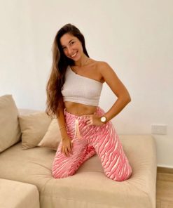 PANTALONES POLAR - PANTALON- ZEBRA ROSA