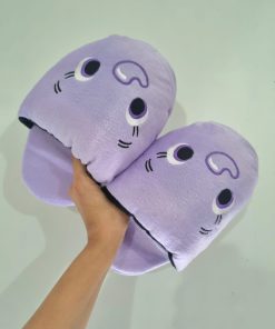 PANTUFLAS ELEFANTITO LILA