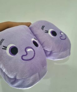 Alternative view of PANTUFLAS ELEFANTITO LILA