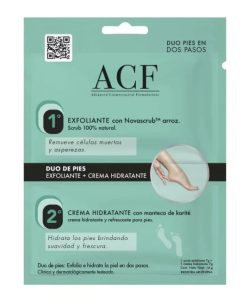 2X1 - SALE! VTO 11/25 - DUO EXFOLIANTE PARA PIES BY ACF - MASCARILLA