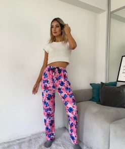 Alternative view of PANTS ANIMADOS CON BOLSILLO - STITCH ROSA