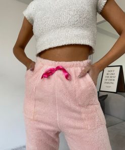 Alternative view of PANTALONES TEDDYS CON BOLSILLOS - PANTALON - ROSA BEBE - PIJAMA - POLAR