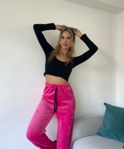 Alternative view of PANTALONES POLAR SOFT- PANTALON POLAR - FUCSIA LISO - PIJAMA