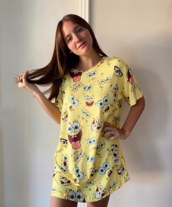 REMERON - REMERONES- BOB ESPONJA- TALLE UNICO