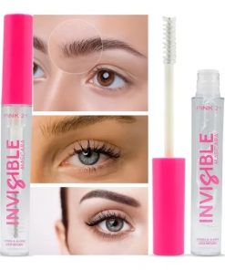MASCARA GEL INVISIBLE - PARA CEJAS Y PESTAÑAS - PINK 21 - RIMEL TRANSPARENTE