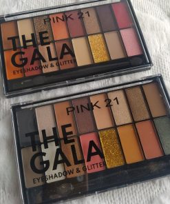 PALETA DE SOMBRAS - PINK 21 - THE GALA EYESHADOW & GLITTER