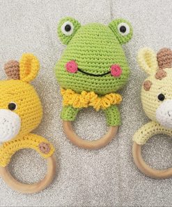 SONAJEROS AMIGURUMI - BEBE