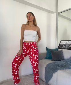 Alternative view of PANTALON POLAR - ROJO CORAZON - PANTALONES