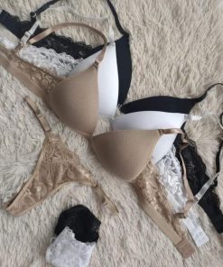 CONJUNTOS CON ENCAJE - COLORES BASICOS