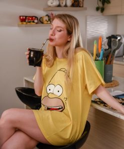 REMERON HOMERO SIMPSONS  - REMERON TALLE UNICO - PIJAMA