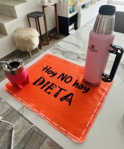 INDIVIDUAL HOY NO HAY DIETA- 50X40 CM