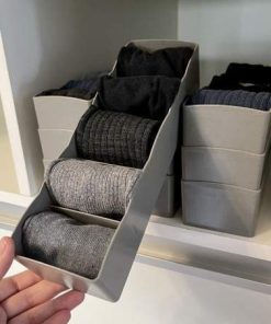 ORGANIZADOR MULTIUSOS - 5 ESPACIOS - NEGRO