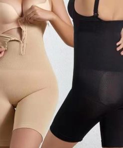 SHORT / BIKER - FAJA CON BROCHES REGULABLES - GANCHITOS REGULABLES - EFECTO PUSH UP