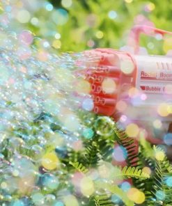 MAQUINA AUTOMATICA DE BURBUJAS - PISTOLA DE BURBUJAS COLORES - PISTOLA - BURBUJERO