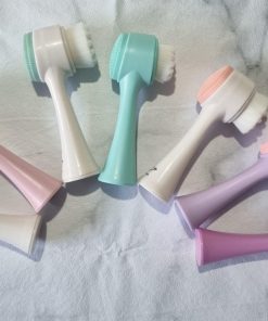 CEPILLO FACIAL DUO - EXFOLIANTE Y LIMPIADOR