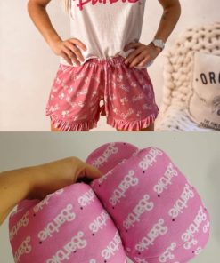 COMBO BARBIE - PANTUFLAS + PIJAMA