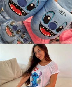 COMBO STITCH INVIERNO -  PANTUFLAS STITCH + PIJAMA STITCH