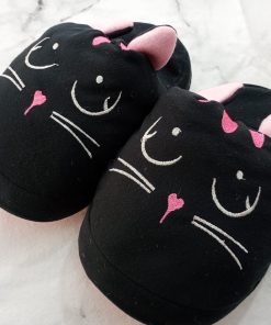 PANTUFLAS GATITO - PANTUFLONES - GATO
