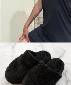 COMBO OBSIDIANA - PANTUFLAS NEGRAS + CAMISON