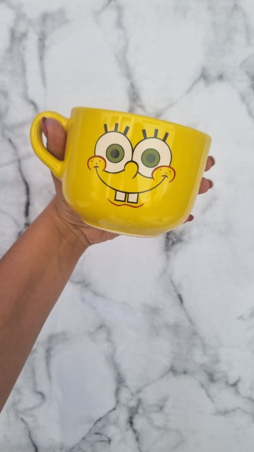 TAZON BOB ESPONJA - TAZA DE CERAMICA - TAZAS - TAZONES - Imagen 2