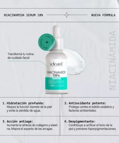 Alternative view of SERUM NIACINAMIDE 10 % CONCENTRADO MULTIACCION - PARA PIEL GRASA - BY IDRAET