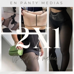 2X1 - PANTYS MEDIAS - MEDIAS CON PELUCHE SIMPLES