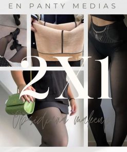 2X1 - PANTYS MEDIAS - MEDIAS CON PELUCHE SIMPLES