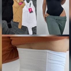 PROMO FAJAS - FAJA COLALESS BLANCA + BODY REDUCTOR