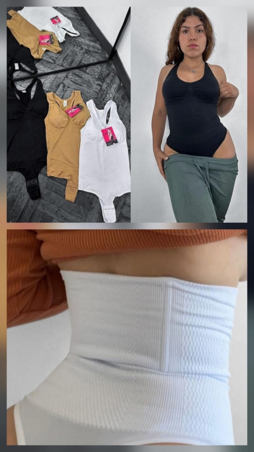 PROMO FAJAS - FAJA COLALESS BLANCA + BODY REDUCTOR
