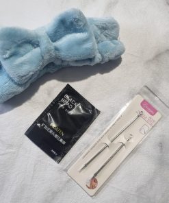 COMBO SKIN CARE - VINCHA + PINZAS DE EXTRACCION + MASCARILLA DE PUNTOS NEGROS - PROMO