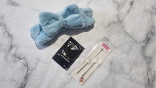 COMBO SKIN CARE - VINCHA + PINZAS DE EXTRACCION + MASCARILLA DE PUNTOS NEGROS - PROMO