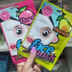 FACE MASK - DURAZNO + PALTA - MASCARILLAS