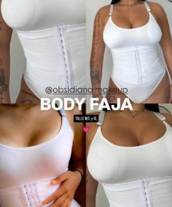 BODY FAJA MODELADORA - DOBLE FAJA - CON GANCHITOS/BROCHES - FAJAS